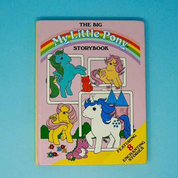 My Little Pony Other - Vintage 1987 My Little Pony G1 MLP THE BIG Hardcover STORY BOOK Children’s Book